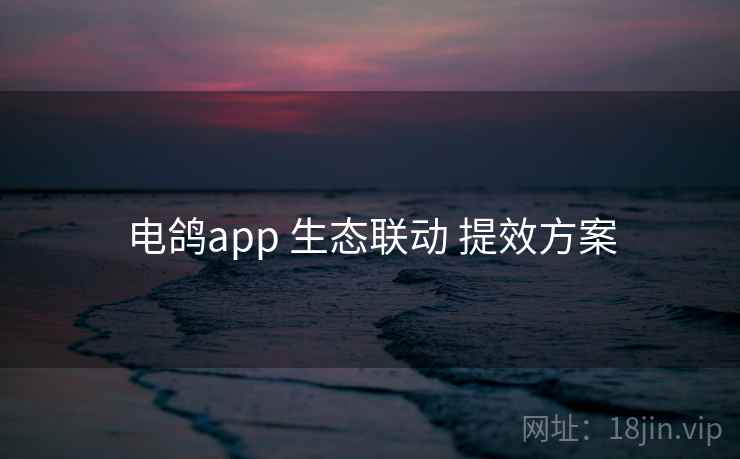 电鸽app 生态联动 提效方案  第1张