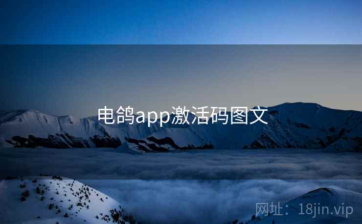 电鸽app激活码图文 第2张 电鸽app激活码图文 第2张
